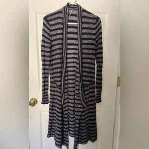 Free People duster cardigan size XS